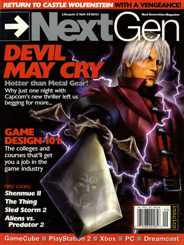 NextGen Issue 81 (September 2001) cover